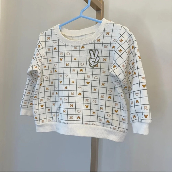 Disney Baby Unisex 18M Mickey Mouse Sweatshirt Multicolor Casual Cotton Soft - Picture 5 of 10